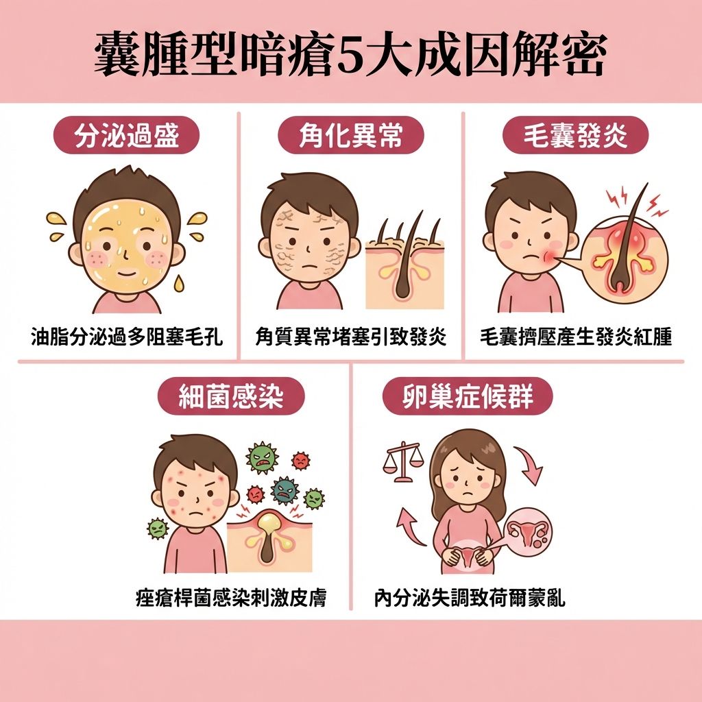 囊腫型暗瘡