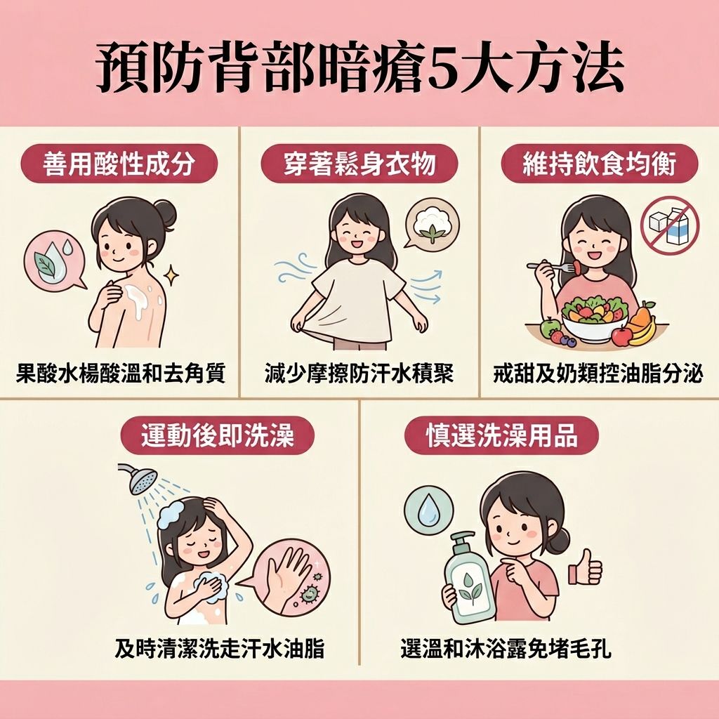 背部暗瘡