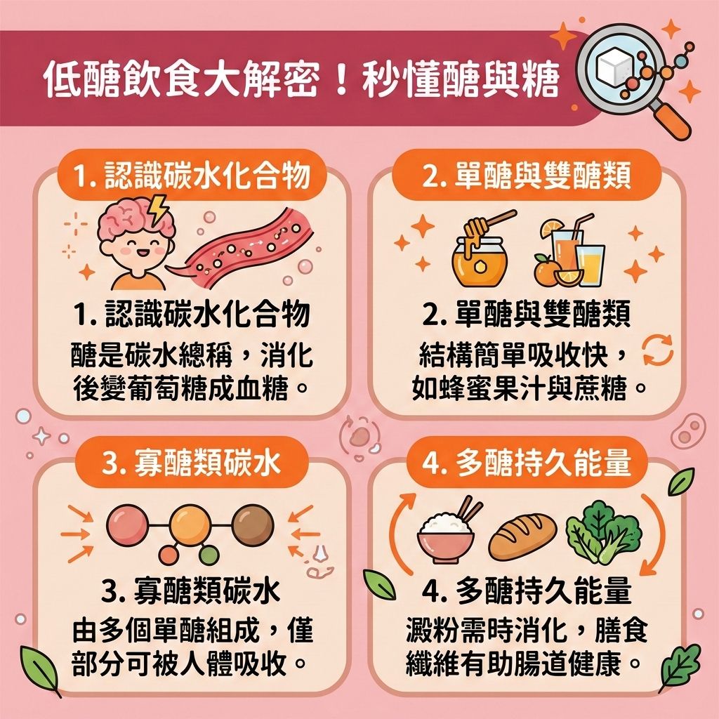 這是一張台灣健康部落格風格的正方形醫美與健康資訊圖表，詳細解析了低醣飲食與生酮飲食的分別。圖表中提到，透過減少碳水攝取與減少糖分攝取，尤其是限制精緻澱粉質與碳水化合物，能有效控制熱量吸收（精算卡路里）。這有助於穩定血糖水平與改善胰島素阻抗，讓胰島素與血糖保持平穩，進而預防脂肪積聚。

完美的低醣飲食餐單建議攝取優質蛋白質與富含膳食纖維的食物來增加飽足感，搭配適量健康脂肪。生酮飲食則更進一步促使身體產生酮體。這兩種飲食方法都能提升基礎代謝與基礎代謝率，加速新陳代謝，從而燃燒體內脂肪與消耗多餘熱量，幫助促進脂肪分解並維持肌肉量，成功降低體重與體脂率（降低體脂比例），最終為您打造易瘦體質。

如果您在嚴格控制飲食後仍想突破減肥停滯期，進一步破壞脂肪細胞以消除頑固脂肪，可考慮醫學美容的幫助。香港完美醫療提供專業的局部減脂療程與專屬瘦身方案。透過先進的無創減脂技術與溶脂儀器進行精準的醫美定位修形，能安全有效地為您重塑健康完美的體態！