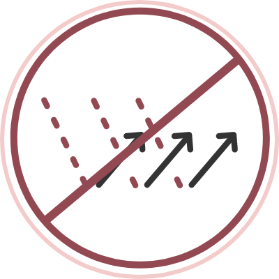No rebound